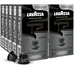 100 Nespresso* Original Compatible Capsules Ristretto – LAVAZZA
