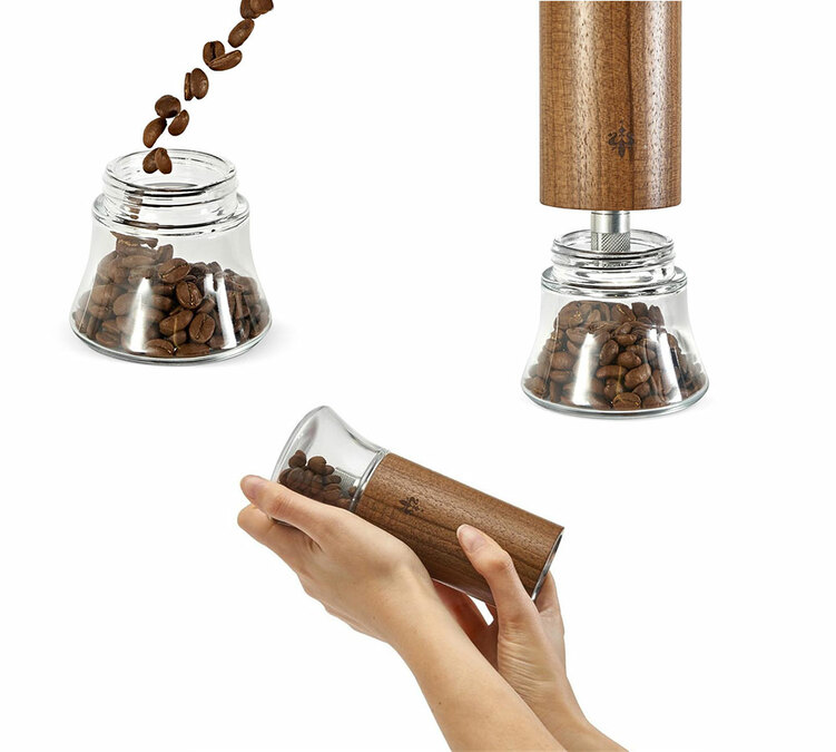 EUREKA Baby Walnut Moulin à café manuel