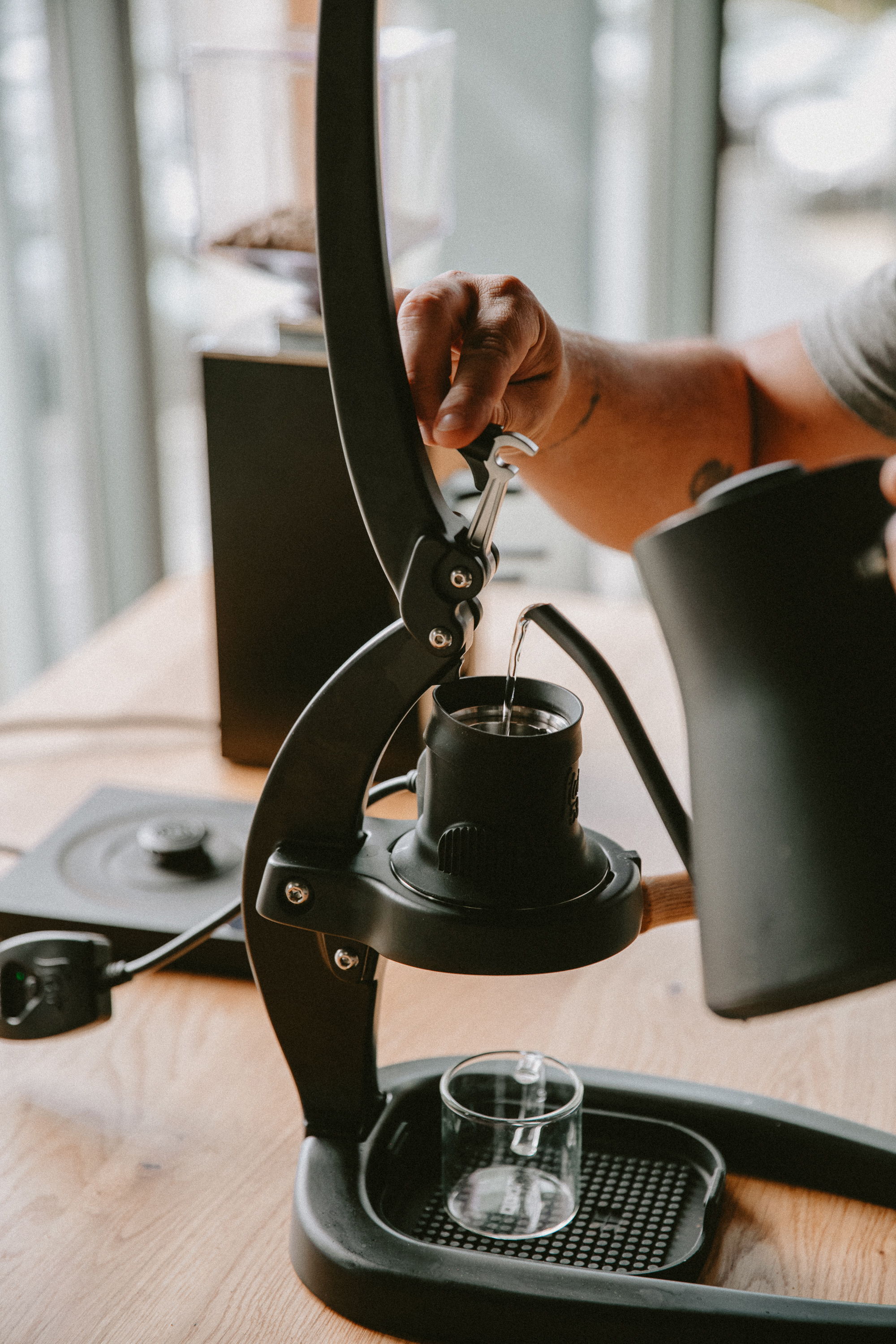 lever espresso machine