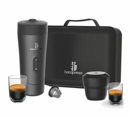 HandPresso Auto Portable Coffee Maker - Complete Kit in Black